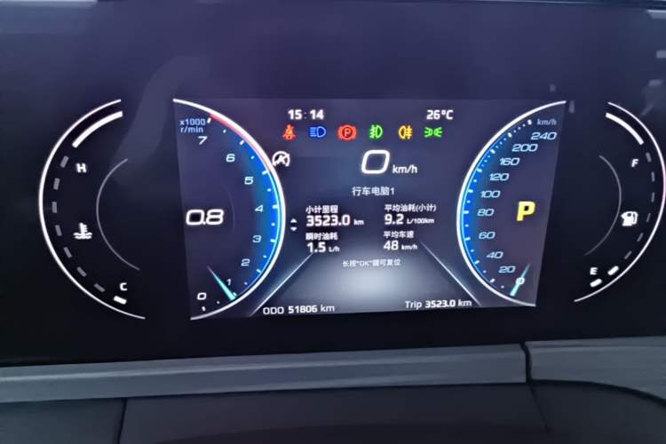 Used Ford Equator 2021 EcoBoost 225 Platinum Edition 6-seater Instrument Cluster