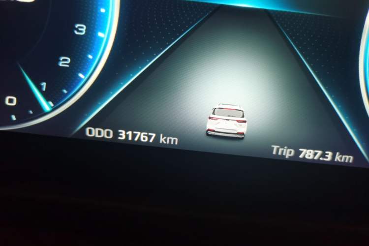 Used Ford Equator 2021 EcoBoost 225 Premier 7-Seater (2/2/3) Odometer Close Up