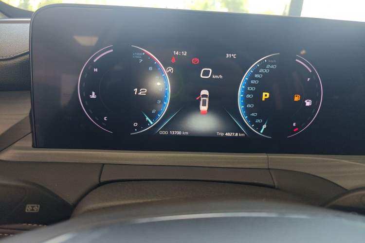 Used Ford Equator 2021 EcoBoost 225 Titanium Edition 5-seater Odometer Close Up