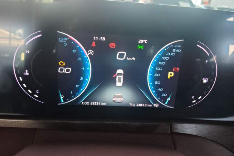 Used Ford Equator 2021 EcoBoost 225 Premier 6-Seater Odometer Close Up