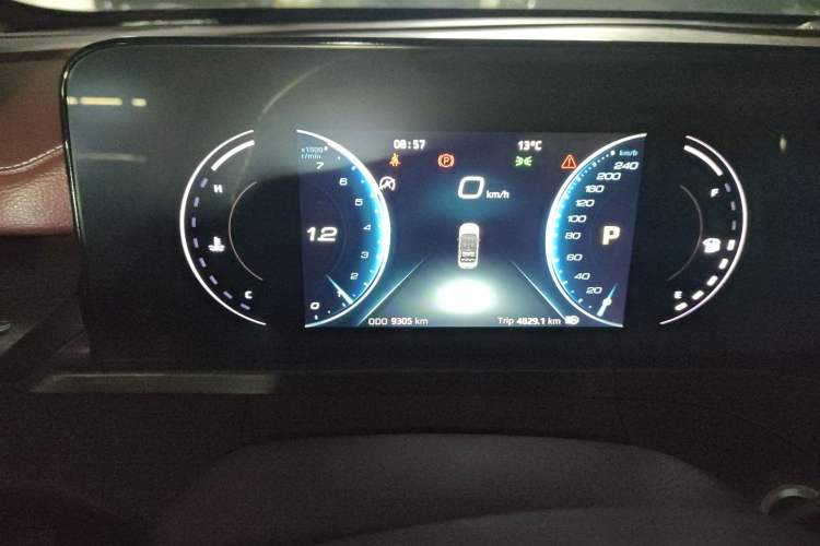 Used Ford Equator 2021 EcoBoost 225 Premier 7-Seater Odometer Close Up