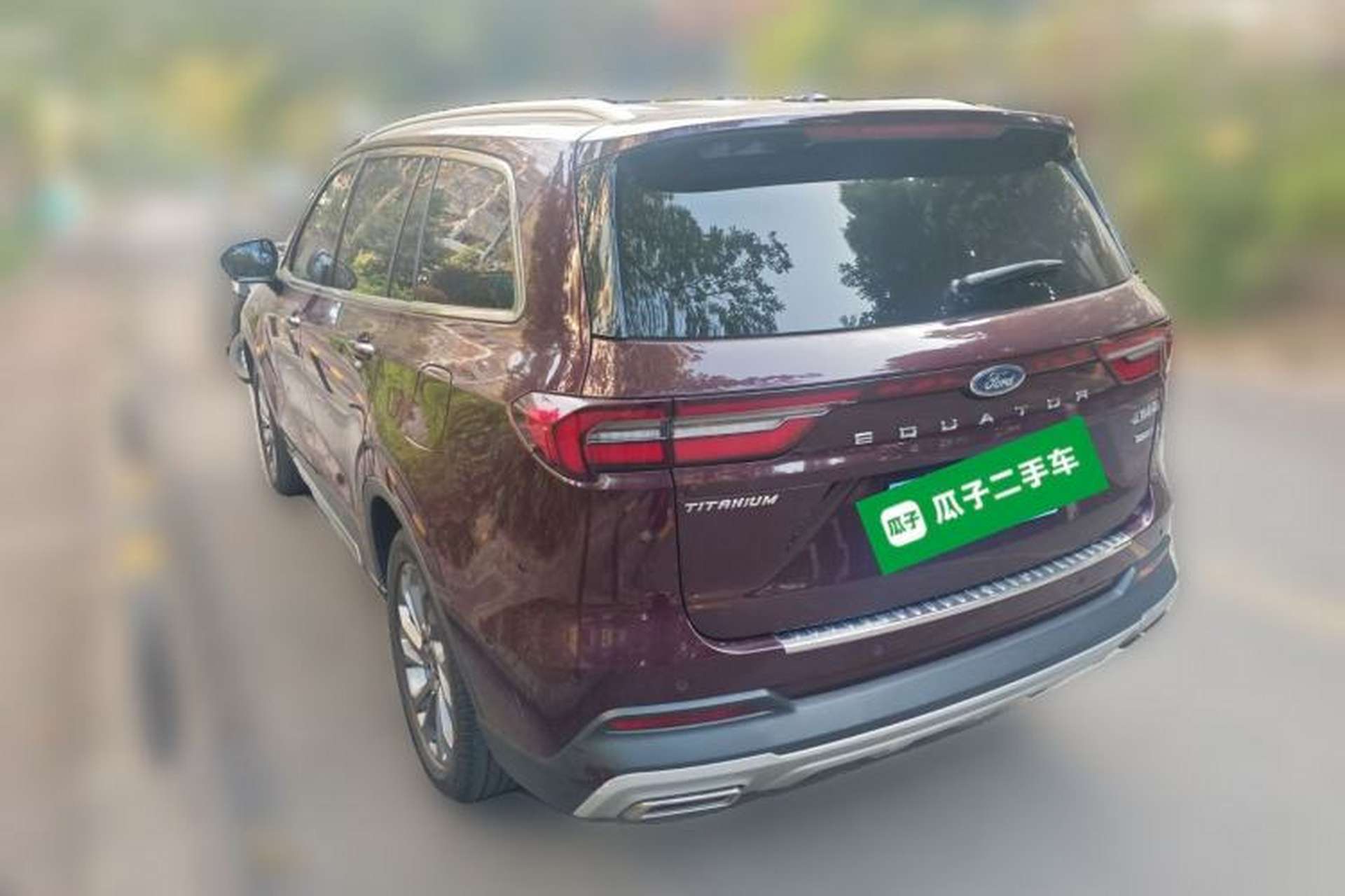 Used Ford Equator 2021 EcoBoost 225 Premier 6-Seater Rear Left 45 Deg