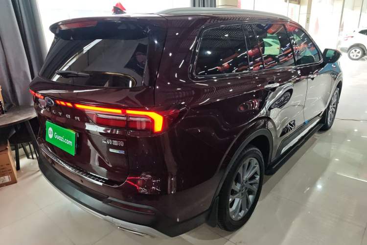 Used Ford Equator 2021 EcoBoost 225 Premier 7-Seater (2/2/3) Rear Right 45 Deg