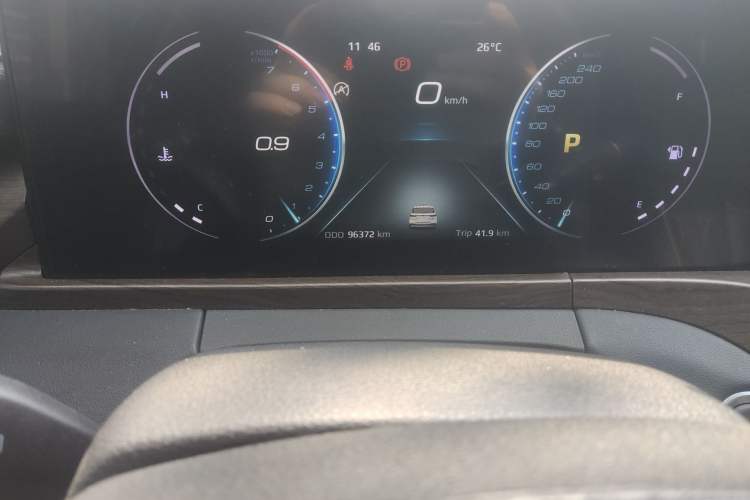 Used Ford Equator 2021 EcoBoost 225 Premier 6-Seater Odometer Close Up