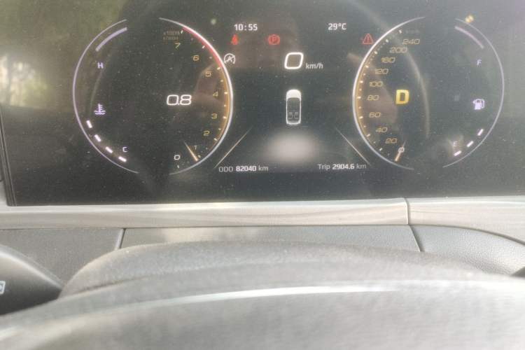 Used Ford Equator 2021 EcoBoost 225 Premier 6-Seater Odometer Close Up