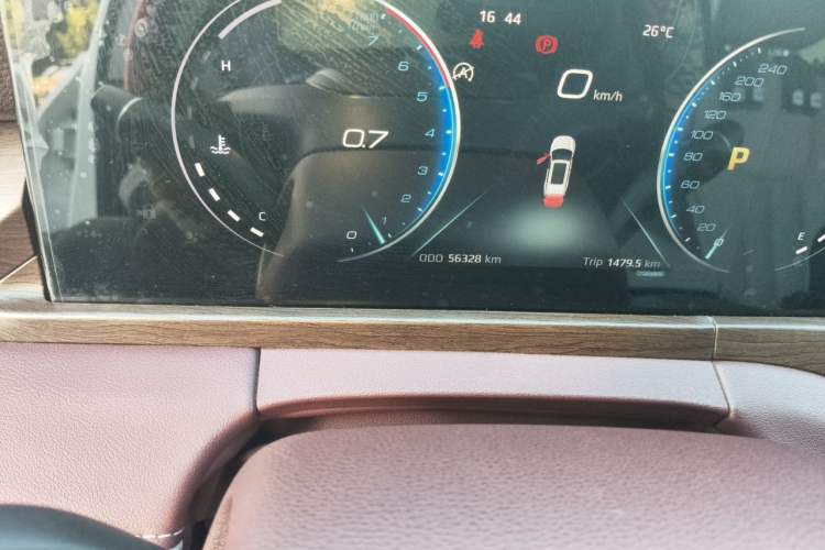 Used Ford Equator 2021 EcoBoost 225 Premier 6-Seater Odometer Close Up