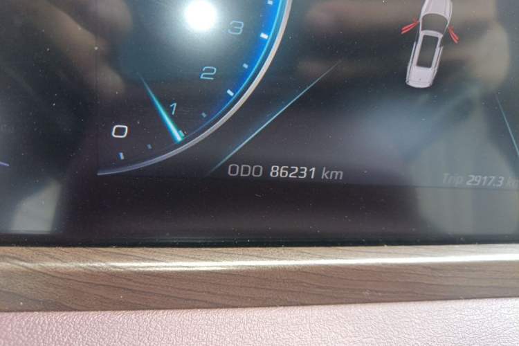 Used Ford Equator 2021 EcoBoost 225 Premier 6-Seater Odometer Close Up