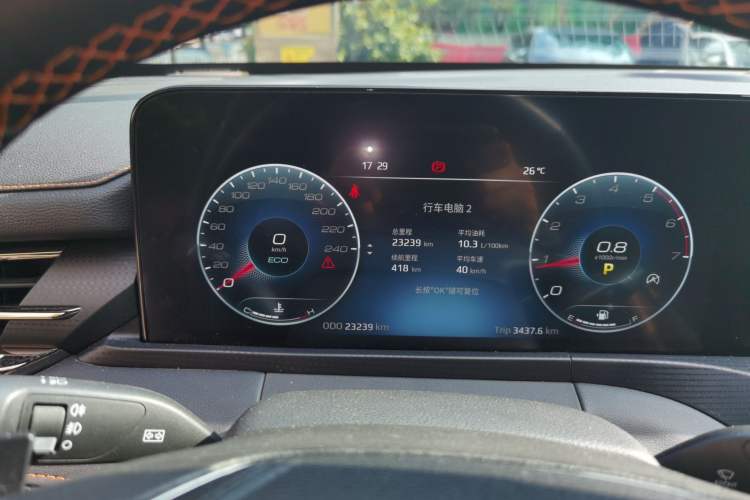 Used Ford Equator 2023 EcoBoost 225 Obsidian Orange Edition Prestige 7-Seater (2/2/3) Instrument Cluster