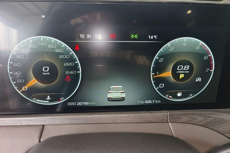 Used Ford Equator 2023 EcoBoost 225 Premier 7-Seater (2/3/2) Odometer Close Up