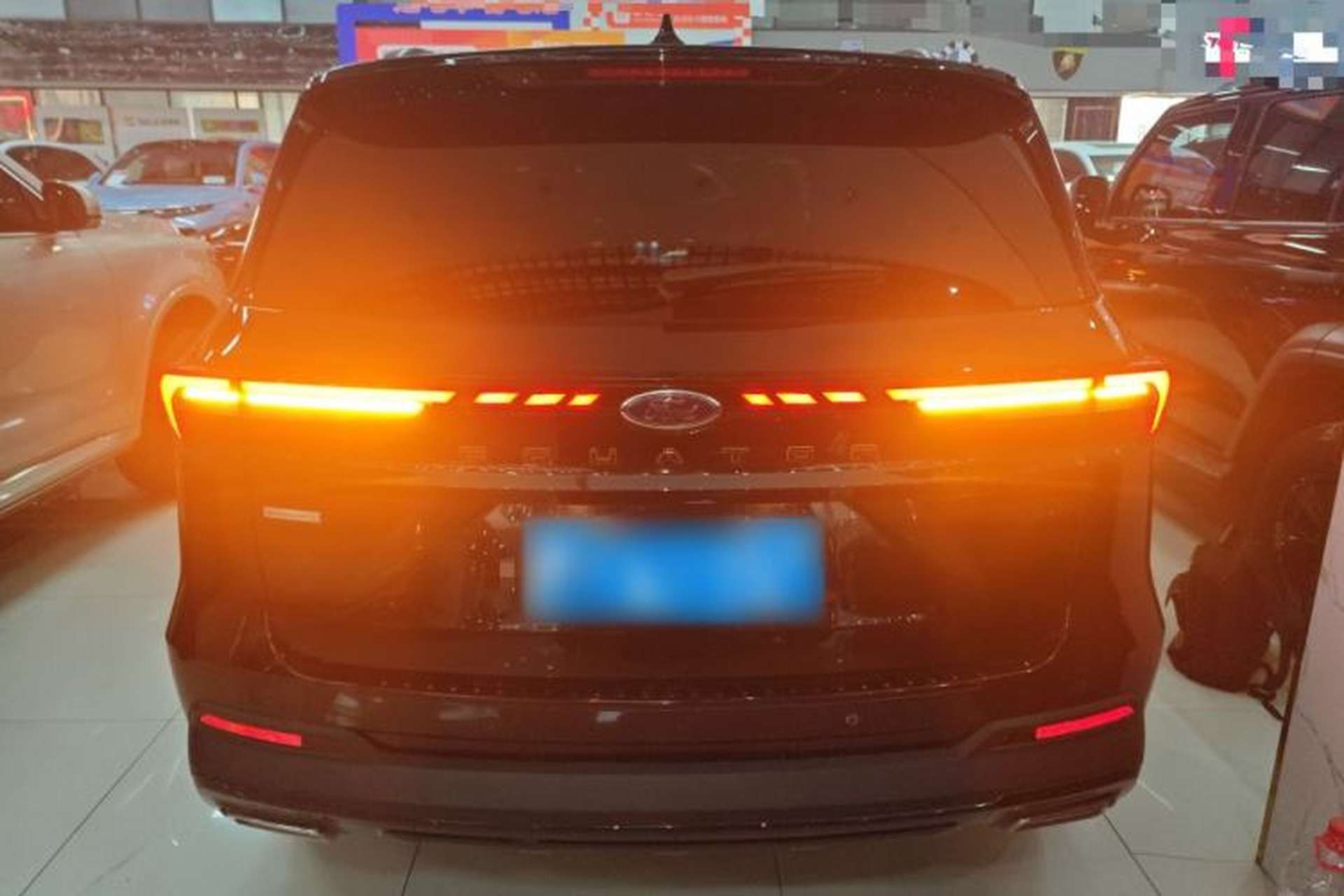 Used Ford Equator 2023 EcoBoost 225 Obsidian Orange Edition Prestige 7-Seater (2/2/3) Rear