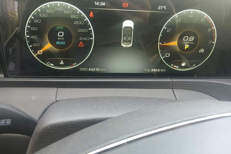 Used Ford Equator 2023 EcoBoost 225 Obsidian Orange Edition Prestige 7-Seater (2/2/3) Odometer Close Up