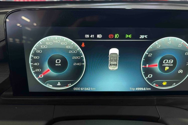 Used Ford Equator 2023 EcoBoost 225 Premier 7-Seater (2/3/2) Odometer Close Up