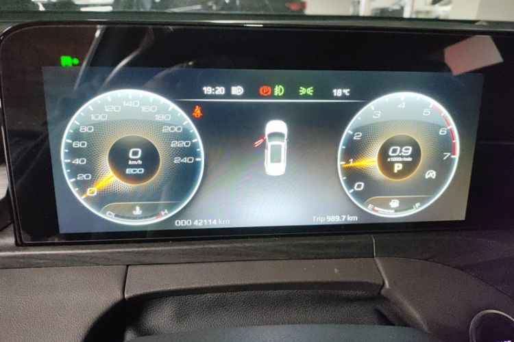 Used Ford Equator 2023 EcoBoost 225 Premier 7-Seater (2/3/2) Odometer Close Up