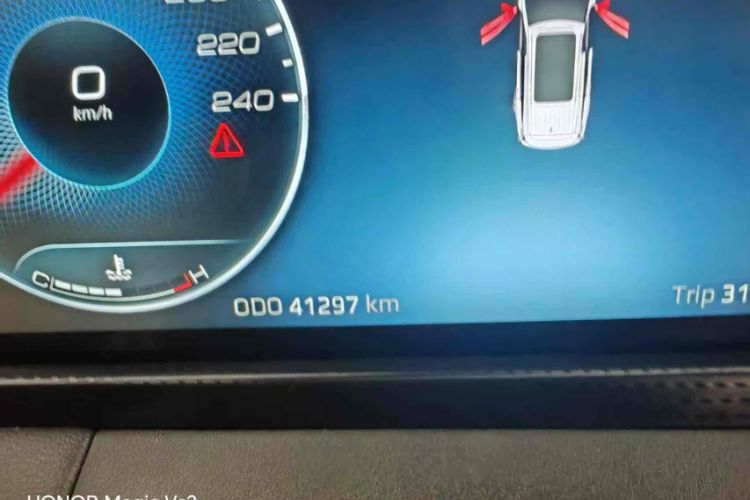 Used Ford Equator 2023 EcoBoost 225 Obsidian Orange Edition Prestige 7-Seater (2/2/3) Odometer Close Up