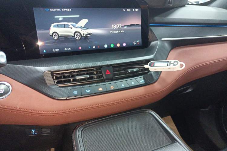 Used Ford Equator New Energy 2025 Luxury Plus Version Audio And AC Panel