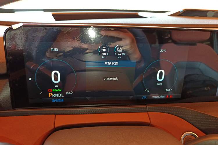 Used Ford Equator New Energy 2025 Luxury Plus Version Instrument Cluster