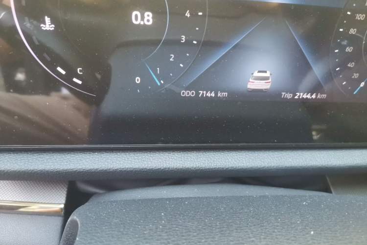 Used Ford Equator Sport 2022 EcoBoost 170 Platinum Edition Odometer Close Up