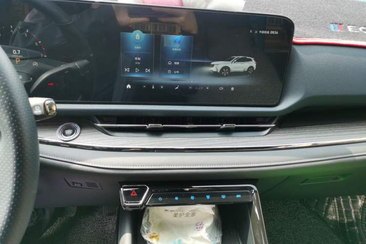 Used Ford Equator Sport 2022 Facelift EcoBoost 170 Prestige Model Audio And AC Panel
