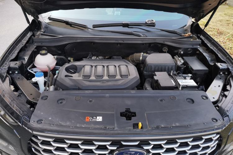 Used Ford Equator Sport 2022 Facelift EcoBoost 170 Prestige Model Engine Bay