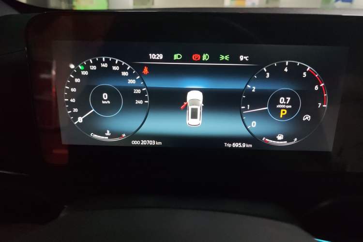 Used Ford Equator Sport 2022 Facelift EcoBoost 170 Prestige Model Instrument Cluster