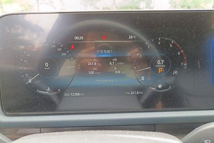 Used Ford Equator Sport 2022 Facelift EcoBoost 170 Prestige Model Instrument Cluster