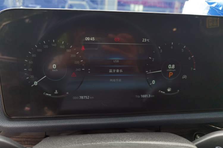 Used Ford Equator Sport 2022 Facelift EcoBoost 170 Prestige Model Instrument Cluster