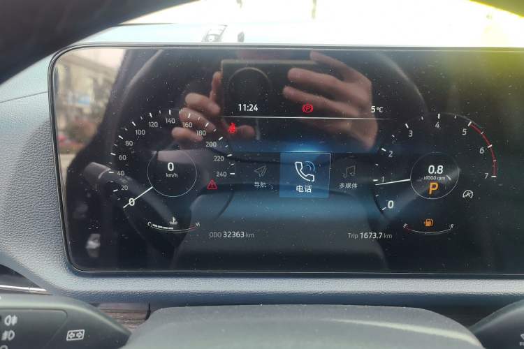 Used Ford Equator Sport 2022 Facelift EcoBoost 170 Prestige Model Instrument Cluster