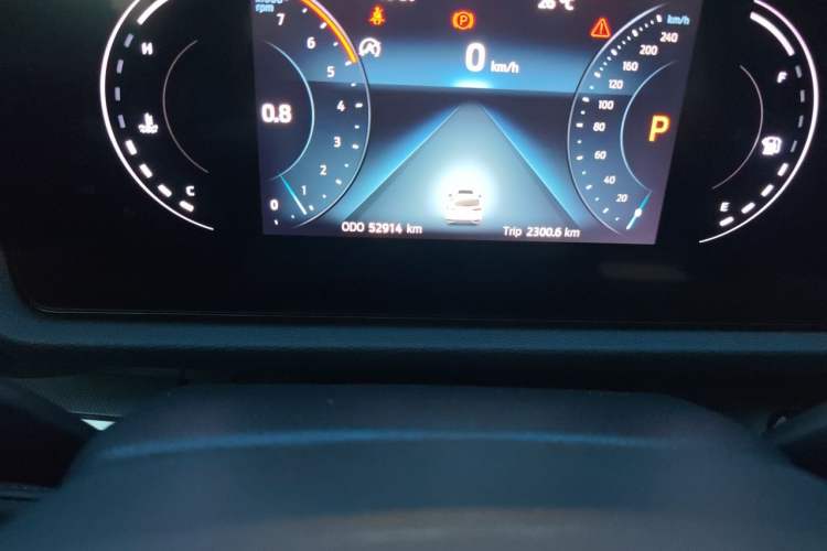 Used Ford Equator Sport 2022 EcoBoost 170 Platinum Edition Odometer Close Up