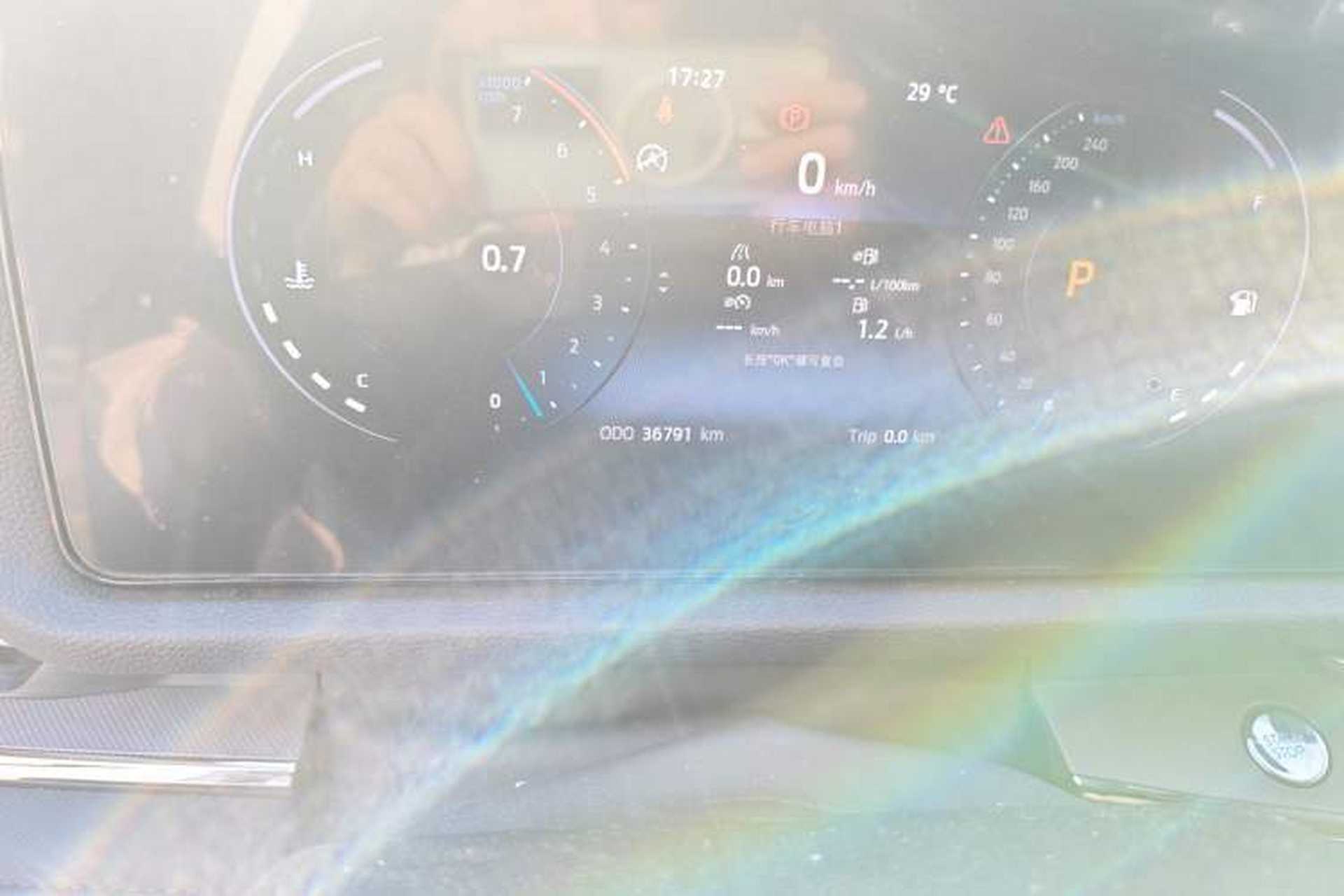 Used Ford Equator Sport 2022 EcoBoost 170 Platinum Edition Odometer Close Up