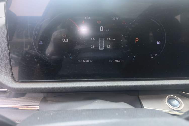 Used Ford Equator Sport 2022 EcoBoost 170 Premier Edition Odometer Close Up