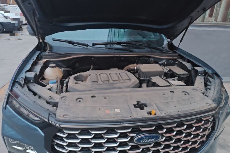 Used Ford Equator Sport 2022 Facelift EcoBoost 170 Prestige Model Engine Bay