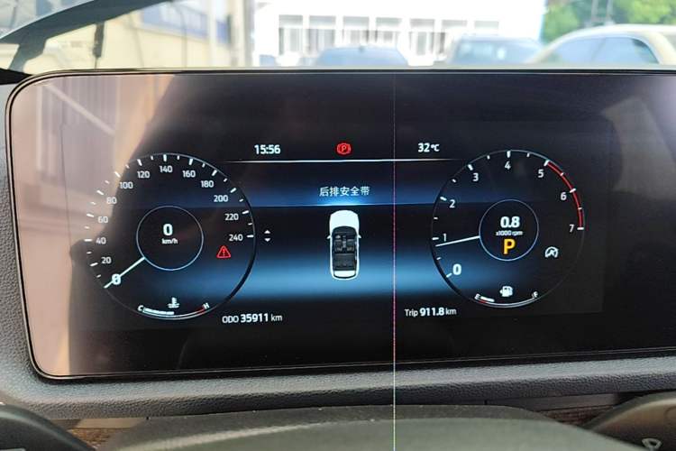 Used Ford Equator Sport 2022 Facelift EcoBoost 170 Prestige Model Instrument Cluster