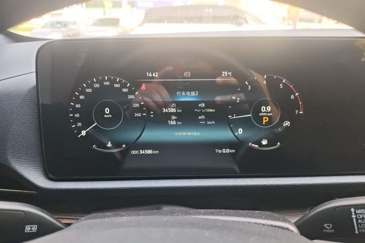 Used Ford Equator Sport 2022 Facelift EcoBoost 170 Prestige Model Instrument Cluster