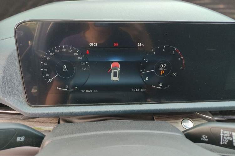 Used Ford Equator Sport 2022 Facelift EcoBoost 170 Prestige Model Instrument Cluster