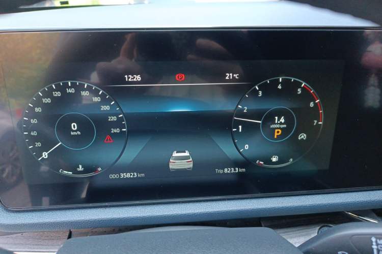 Used Ford Equator Sport 2022 Facelift EcoBoost 170 Prestige Model Instrument Cluster