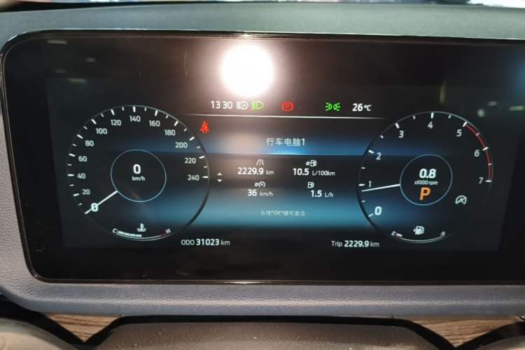 Used Ford Equator Sport 2022 Restyled EcoBoost 170 Prestige PLUS Trim Instrument Cluster