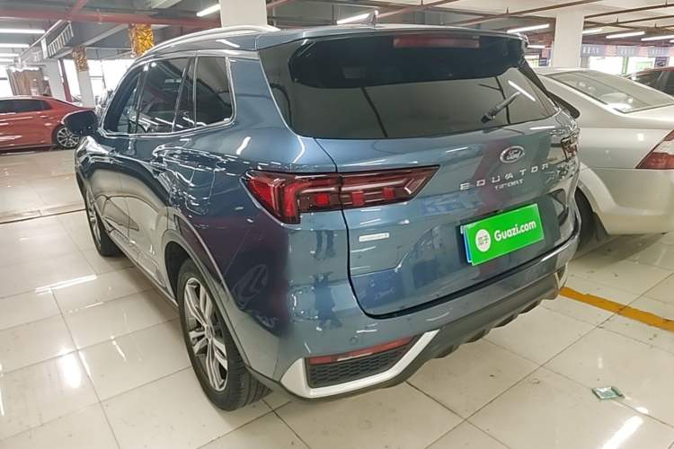 Used Ford Equator Sport 2022 Facelift EcoBoost 170 Prestige Model Rear Left 45 Deg