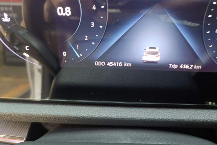 Used Ford Equator Sport 2022 EcoBoost 170 Premier Edition Odometer Close Up