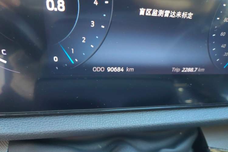 Used Ford Equator Sport 2022 EcoBoost 170 Platinum Edition Odometer Close Up