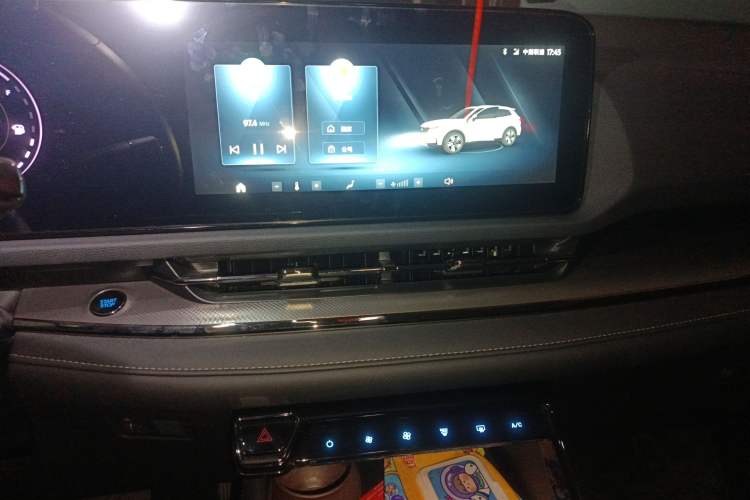 Used Ford Equator Sport 2023 EcoBoost 170 Prime Edition Audio And AC Panel