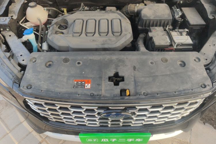 Used Ford Equator Sport 2023 EcoBoost 170 Elite Model Engine Bay
