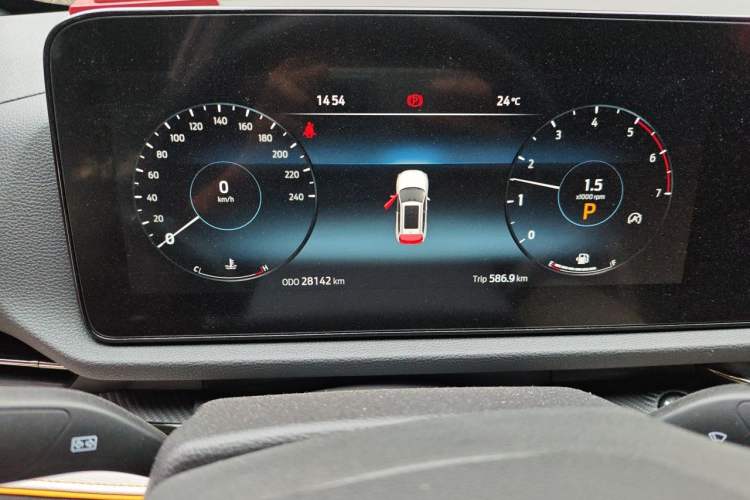 Used Ford Equator Sport 2023 Edge EcoBoost 170 Phantom Instrument Cluster