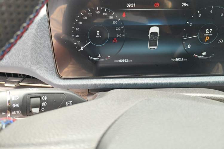 Used Ford Equator Sport 2023 EcoBoost 170 Premier Edition Odometer Close Up