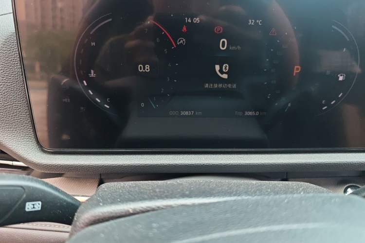 Used Ford Equator Sport 2023 EcoBoost 170 Platinum Edition Odometer Close Up