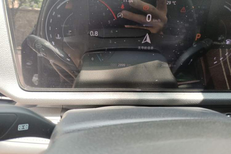 Used Ford Equator Sport 2023 EcoBoost 170 Elite Model Odometer Close Up