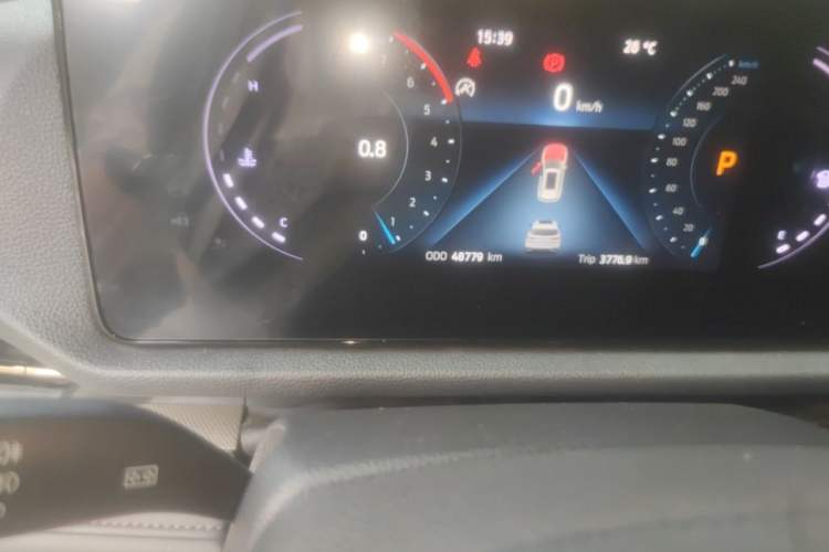 Used Ford Equator Sport 2023 EcoBoost 170 Platinum Edition Odometer Close Up