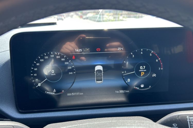 Used Ford Equator Sport 2023 EcoBoost 170 Premier Edition Odometer Close Up