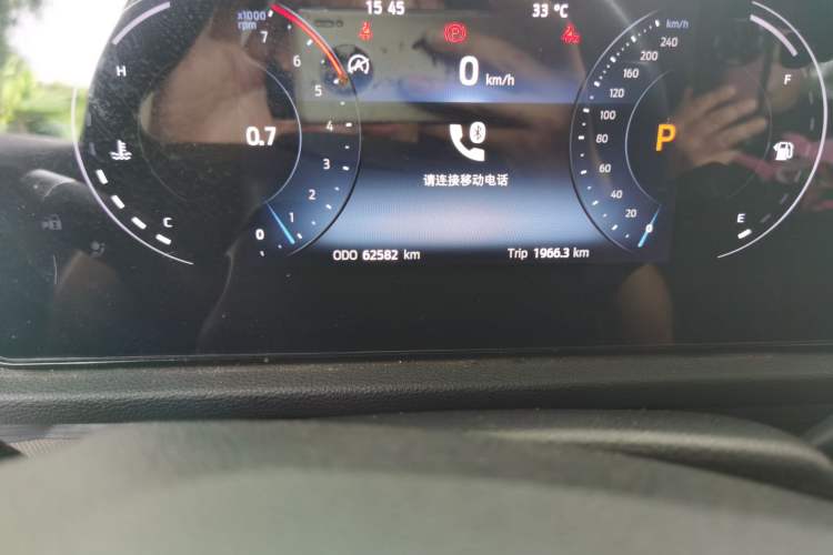 Used Ford Equator Sport 2023 EcoBoost 170 Elite Model Odometer Close Up