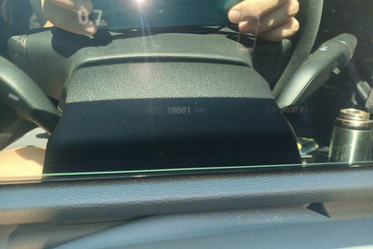 Used Ford Equator Sport 2023 EcoBoost 170 Elite Model Odometer Close Up