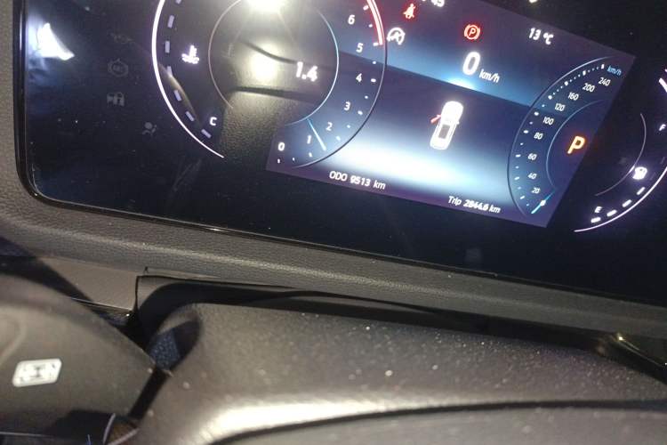 Used Ford Equator Sport 2023 EcoBoost 170 Prime Edition Odometer Close Up